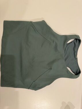 Lululemon Bodysuit Womens Activewear One Piece Sage Green Athletic Gym